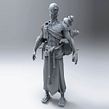 Gandam, the Pilgrim - Sculpt. 3D, Design de personagens 3D, Escultura, e Modelagem 3D projeto de David Chumilla - 31.05.2019