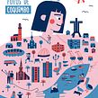 Coquimbo ARQ. Ilustração tradicional, Ilustração digital e Ilustração vetorial projeto de Camipepe - 11.06.2019