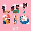 LGTBIQ Ein Projekt aus dem Bereich Traditionelle Illustration, Digitale Illustration und Vektorillustration von Camipepe - 12.06.2019