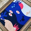 Fondo del mar. Arts, Crafts, Embroider, Design, and Traditional illustration project by Carolina Bello - 04.21.2019