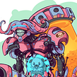Mecha Cute. Drawing, Character Design, and Digital Illustration project by Nimrod Villar - 06.23.2019