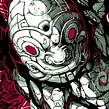 Golem Chavín. Digital Illustration project by Nimrod Villar - 06.23.2019