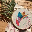 Flor . Embroider, Creativit, and Design project by Josefina Allendes - 07.03.2019