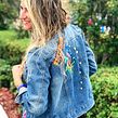 Chaqueta 1. Un progetto di Ricamo, Creatività, Design e Fashion design di Josefina Allendes - 04.07.2019