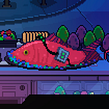 Escenario (Proceso comentado). Un proyecto de Ilustración digital, Videojuegos y Pixel art de Daniel Benítez - 05.07.2018