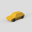 Low Poly Car Collection. Un proyecto de Modelado 3D de Agustín Arroyo - 12.07.2019