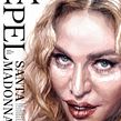 Madonna (El Mundo). Desenho, Desenho artístico, Desenho de retrato, Desenho realista, Ilustração tradicional, e Pintura em aquarela projeto de Carlos Rodríguez Casado - 17.07.2019