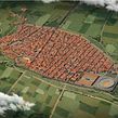 Pompeya antes de la erupción. Un projet de 3D, Illustration numérique et Infographie de Román García Mora - 15.02.2019