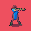 Personaje (Proceso comentado). Un proyecto de Ilustración digital, Videojuegos y Pixel art de Daniel Benítez - 16.07.2019
