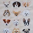 I love my dog embroidery . Un proyecto de Bordado de Valentina Castillo - 17.12.2018