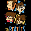 Here they are-The Fabulous BEATLES!. Ilustração digital, Ilustração infantil e Ilustração vetorial projeto de Ed Vill - 19.07.2019