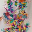 Dibujo y Color. Un proyecto de Bordado, Dibujo, Dibujo a lápiz, Dibujo artístico y Diseño de Josefina Allendes - 22.07.2019