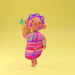 Domestika Portfolio: Animación Ein Projekt aus dem Bereich 2-D-Animation, 3-D-Animation, Animation von Figuren und Design von Figuren von Yasmin Islas Domínguez - 30.07.2019