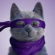 Champion Cat Maestro. 3D, Animação 3D, Animação de personagens, Design de personagens 3D, e Modelagem 3D projeto de Juan Paulo Mardónez - 19.08.2019