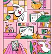 La Rutina. Comic, Ilustração tradicional e Ilustração digital projeto de Chabaski - 04.09.2019