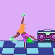 B Boy. Un proyecto de Animación 2D y Pixel art de Galamot Shaku - 20.04.2015