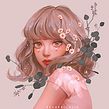 Daisy Drops. Digital Illustration, and Drawing project by Karmen Loh (Bearbrickjia) - 09.25.2019