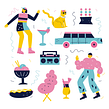 Mi Proyecto del curso: Ilustración vectorial aplicada a papelería. Un proyecto de Ilustración tradicional, Ilustración digital e Ilustración vectorial de Camipepe - 07.11.2019