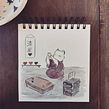 Inktober. Un proyecto de Ilustración tradicional de Flor Kaneshiro - 01.10.2019