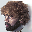 Cabeza Gigante de Tyrion Lannister. Escultura projeto de Luaiso Lopez - 06.06.2016