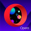 Opera Browser. Design gráfico projeto de Pupila - 08.11.2019