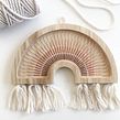 ARCOÍRIS "TIERRA" BORDADO SOBRE MADERA. Een project van Borduurwerk van L´ABU studio - 15.01.2020