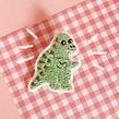 Dino lover parte 2!. Un projet de Broderie de Flora Te - 17.12.2019