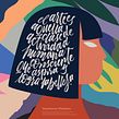 Ilustración para Fundación Marín con Hilda Palafox. Un proyecto de Caligrafía e Ilustración tradicional de Joaquín Seguí - 18.12.2019