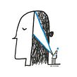 REVISTA GENTLEMAN. La sociedad del futuro. Un progetto di Design editoriale e Illustrazione tradizionale di Del Hambre - 18.12.2019