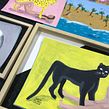 Sofía y los animales. Arte urbana, Decoração de interiores, e Pintura Acrílica projeto de El Pez Enmarcado - 20.12.2019