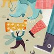 ¿A dónde van las cosas perdidas?. Criatividade, Design, Design de personagens, Ilustração tradicional, Ilustração digital e Ilustração infantil projeto de Flavia Z Drago - 13.04.2015