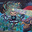 Graffiti Villa del Salvador. Un proyecto de Ilustración tradicional de Ilustronauta - 07.08.2019