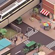 Informe Corporativo Metro de Medellín. Art Direction, 3D Character Design, Graphic Design, and 3D Modeling project by Estudio Agite - 03.13.2015