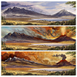 Popocatépetl e Iztaccíhuatl. 2D Animation, Concept Art, and Traditional illustration project by Kamui MG - 01.10.2020