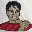 Juan Gabriel. Embroider project by Camila Rubio Erazo - 01.20.2019
