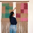Cuadro Textil para casa en la playa. Un proyecto de Diseño y Tejido de TRAMARTE - 18.01.2020