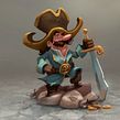 Pirata. Character Design project by Joel Santana - 09.20.2018