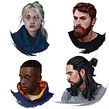 Face studies. Un projet de Dessin réaliste de Javier Benver - 31.01.2020