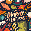 Diário de Leituras - TAG Livros. Design editorial, Ilustração tradicional e Ilustração digital projeto de Isadora Zeferino - 03.06.2019