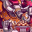 Tattoo design. Un progetto di Direzione artistica, Design, Character design, Illustrazione tradizionale, Illustrazione digitale e Illustrazione vettoriale di Edgar Rozo - 04.02.2020