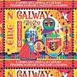 Galway 2020 Stamp. Graphic Design, Traditional illustration, and Lettering project by Steve Simpson - 01.04.2020