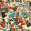 MENU COVER. Un progetto di Character design, Illustrazione tradizionale e Lettering di Steve Simpson - 04.02.2013