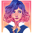 Hi there. Un proyecto de Ilustración digital de Natália Dias - 13.02.2020