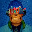 Xbox - Dia De Los Muertos. Een project van Digitale illustratie y Traditionele illustratie van Samuel Rodriguez - 15.11.2018