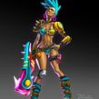 Chicas guerreras / Girl warriors. Concept Art, Character Design, and Digital Illustration project by Felixantos - 02.18.2020