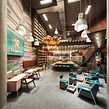 The Spot Barbershop & Blos Roses. 3D, Arquitetura digital, Design de interiores, 3D Design, e Visualização arquitetônica projeto de Gustavo Correa - 03.04.2018