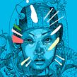 Posters Astronauta. Projekt z dziedziny Trad, c i jna ilustracja użytkownika Leonardo Gauna - 27.02.2020