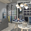 Visualización arquitectónica 3D: proyectos comerciales. Un proyecto de 3D, Arquitectura interior, Diseño 3D, Retail Design, Diseño de interiores y Modelado 3D de Alexandra Proaño Gonzales - 03.03.2020