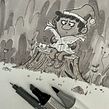 Las noticias del día... . Un projet de Illustration traditionnelle et Illustration jeunesse de Ed Vill - 06.03.2020