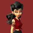 Pin-up Girl. 3D project by Javier Benver - 03.17.2020